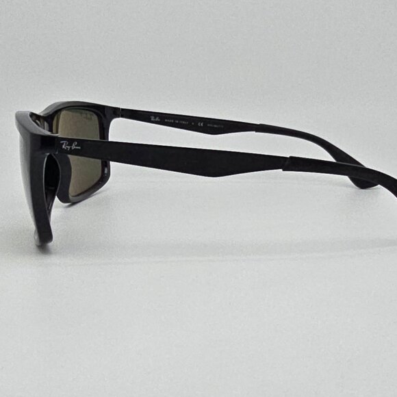 Ray-Ban RB4228 601/9A Black Frame Polarized G15 Green Lens Sunglasses Italy 58mm - Picture 3 of 13